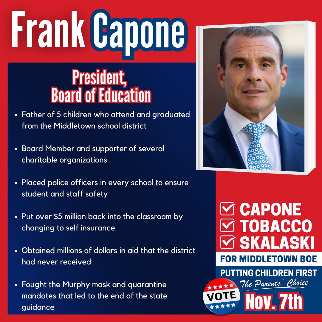 Middletown's Capone, Tobacco, and Skalaski: Putting Children First |  Middletown, NJ News TAPinto