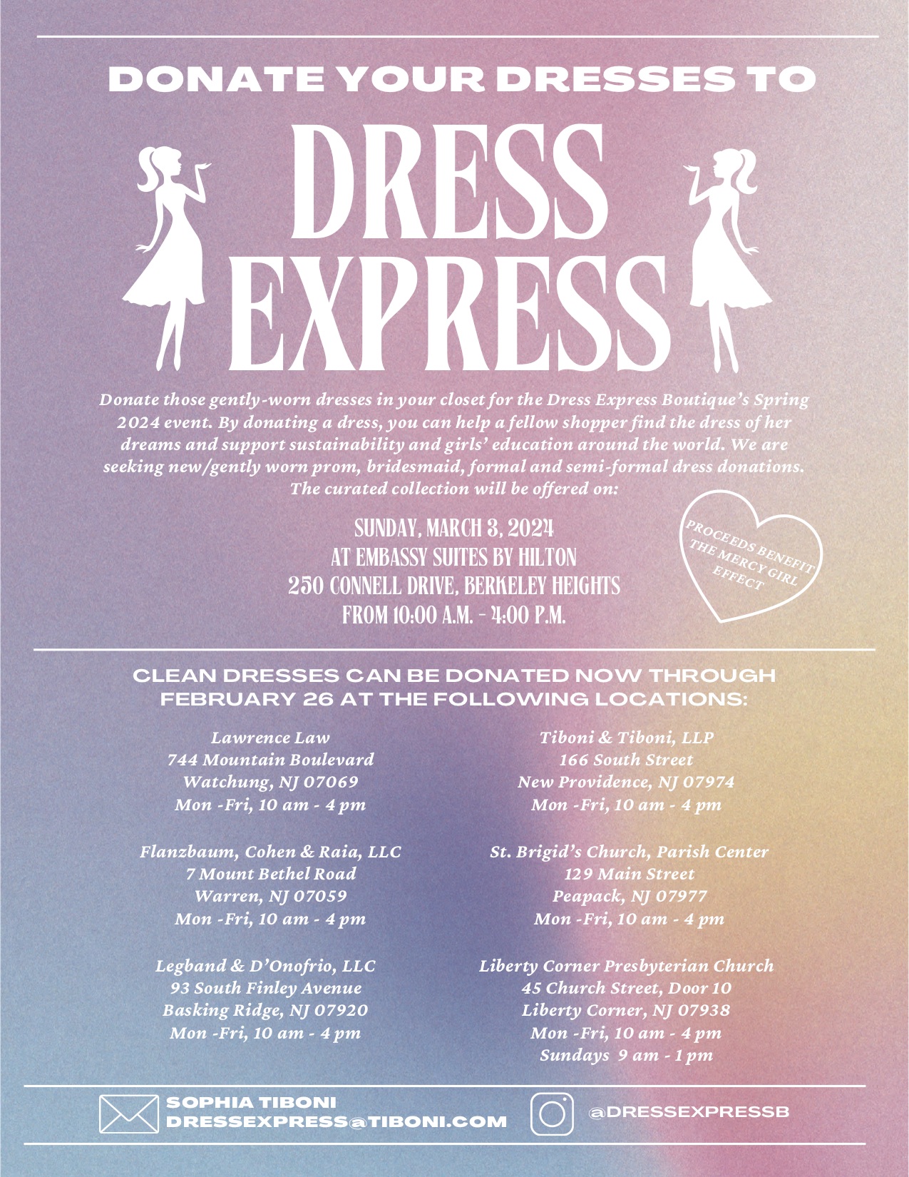 Dress Express 'Pop-up' Boutique Now Accepting Donations through February 26 | Berkeley Heights, NJ News TAPinto | TAPinto Dress Express 'Pop-up' Boutique Now Accepting Donations through February 26 | Berkeley Heights, NJ News TAPinto | TAPinto