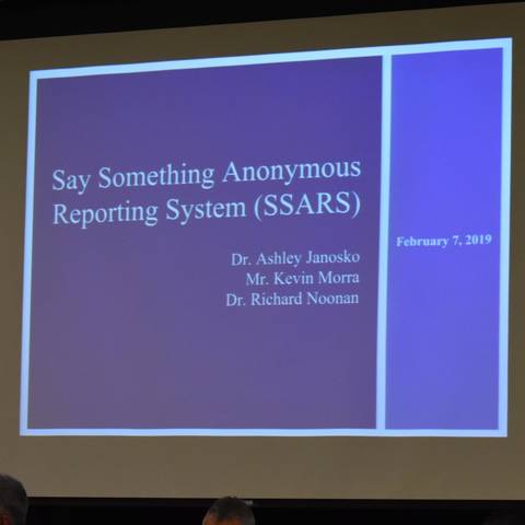 Anonymous Reporting System Examples Berkeley Heights School District Will Not Participate in Anonymous ...