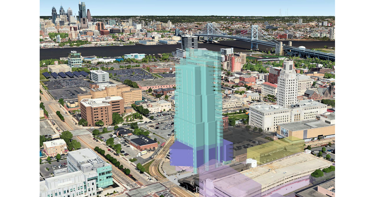 Details Few on 25-story Office Building Planned for Downtown Camden ...