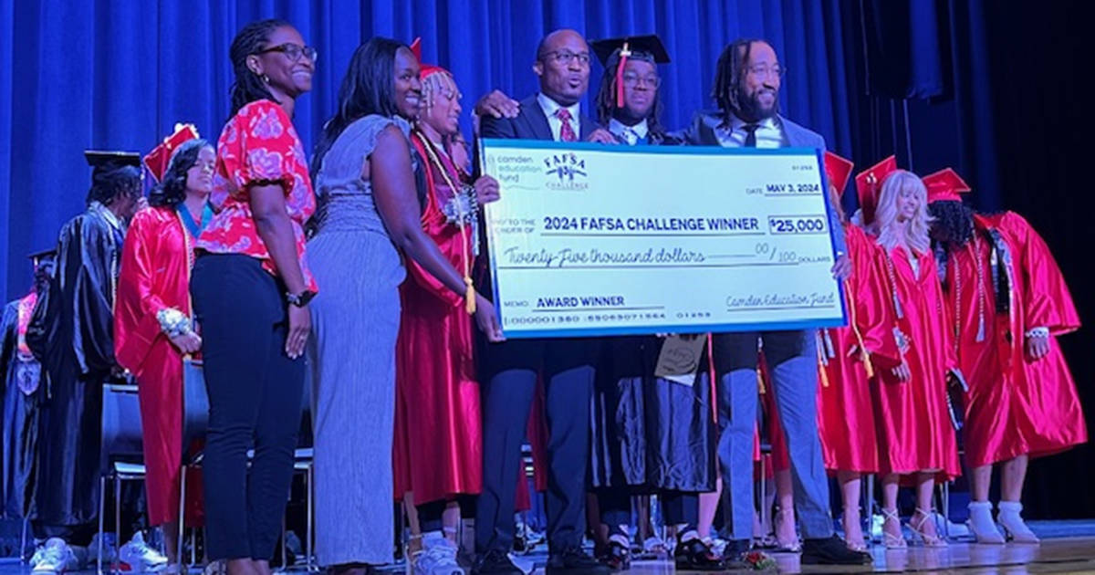 Big Picture Learning Academy Wins Camden Education Fund's FAFSA