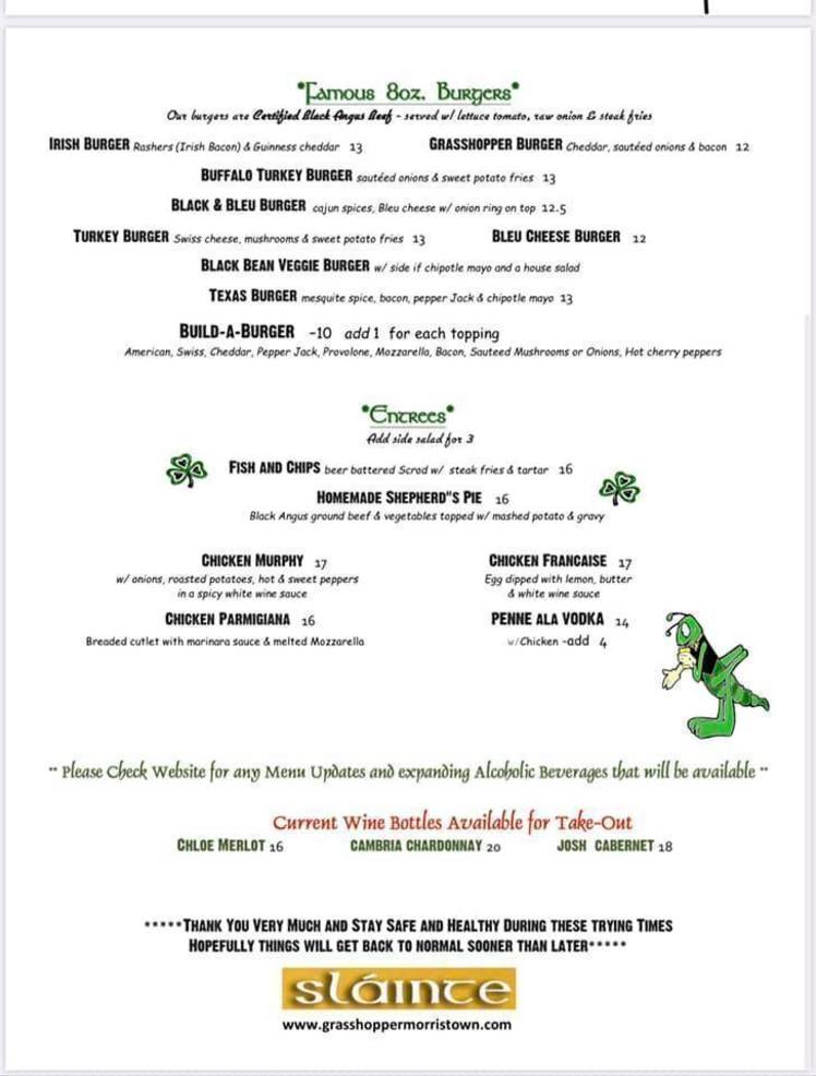 Morristown Restaurant Update for Thursday May 28 - TAPinto