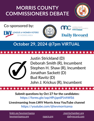 Carousel image 1fbfdd29be3b6bf8b6ab 10 29 2024 morris co commissioner debate lwv