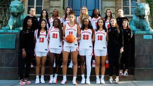 Carousel image 15595e1abfd9d9bf6740 1 17 26 pu womens basketball team