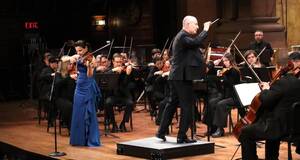 Carousel image 16dbadc99b802e93b99e 1 13 26 violinist bella hristova and rossen milanov with pso credit pso staff