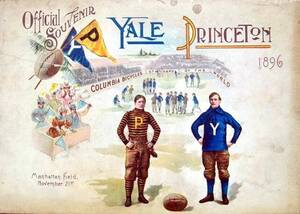 Carousel image 234a337d25b41775f935 11 15 25 yale v princeton souvenir 1896