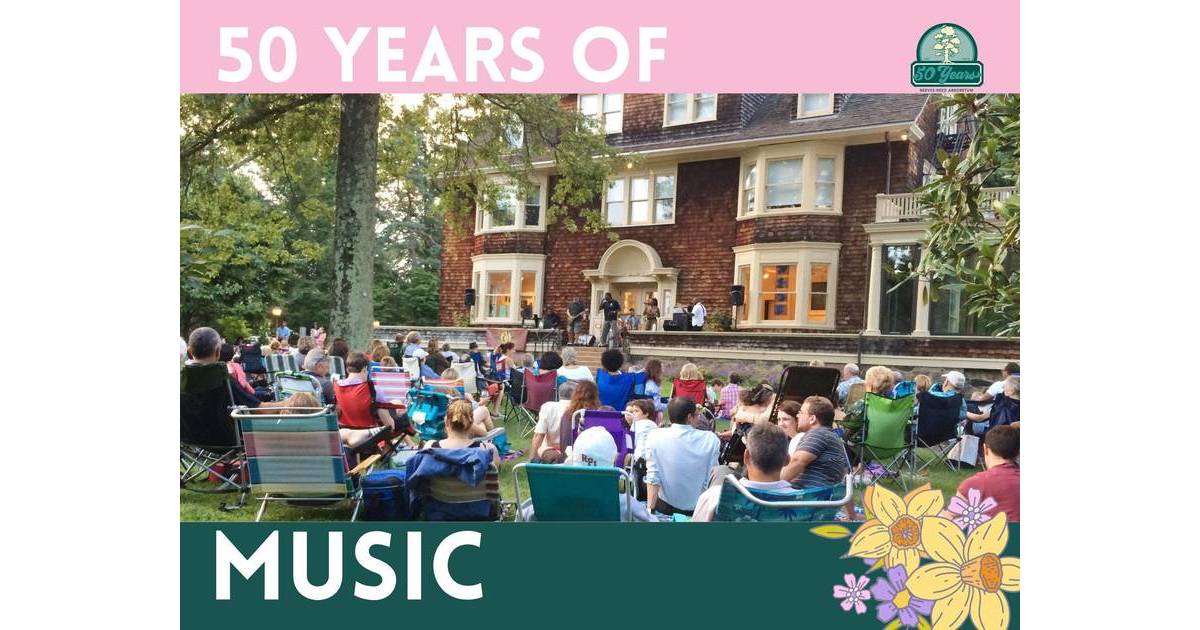 Groovin' in the Garden at ReevesReed Arboretum 50th Anniversary