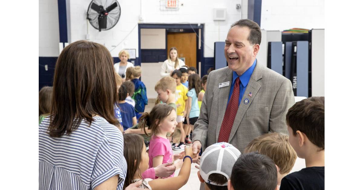 Mayor Lou Nisivoccia Visits Shongum Elementary Randolph, NJ News