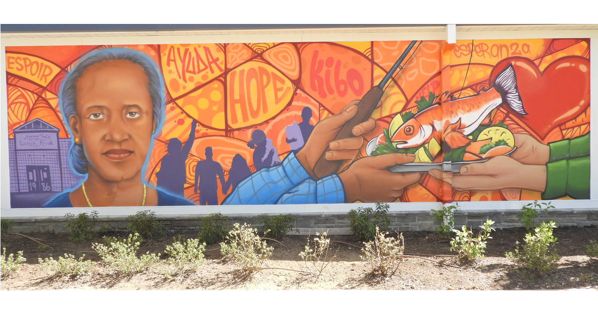 Red Bank Based Lunch Break Adds Beauty to the Community with an Outside