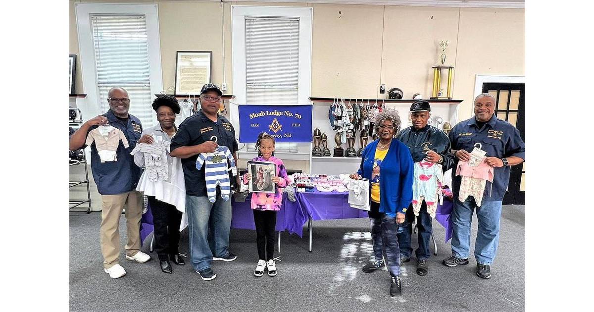 Rahway's Moab Lodge No. 70 Organizes a Charitable Event for Society's