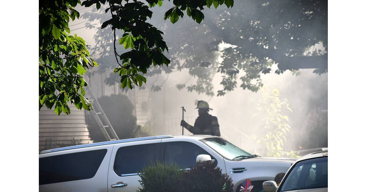 Clark Fire Dept. Battles House Fire on Blake Drive with Assistance from ...