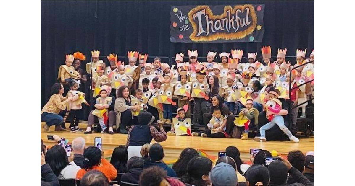 Grover Cleveland Preschool Program Hosts Thanksgiving Feast Rahway