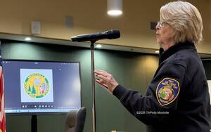 Carousel image 8e60cbca76f2658f0cb4 1 montville twp first aid squad volunteer judy caggiano talks to the montville twp committee during public portion