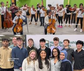 Carousel image cb063f1e3fa96fcfbc48 1 the hilldale 4th grade orchestra and the ibpf class teams