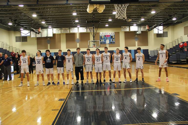 Sparta Boys Basketball Takes Down N. Highlands in NJSIAA North 1 Group