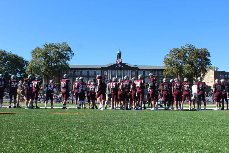 Nutley Prevails Over Columbia 26 14 Wins Divisional Championship And 500th Program Victory Tapinto
