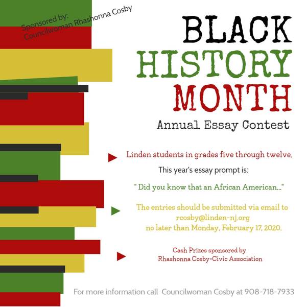 Free Printable Black History Program Template
