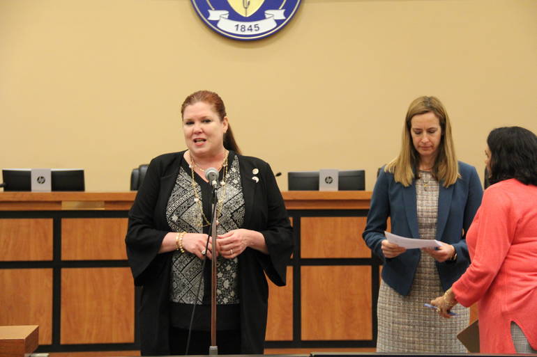 Congresswoman Sherrill Visits Sparta for Town Hall Discussion