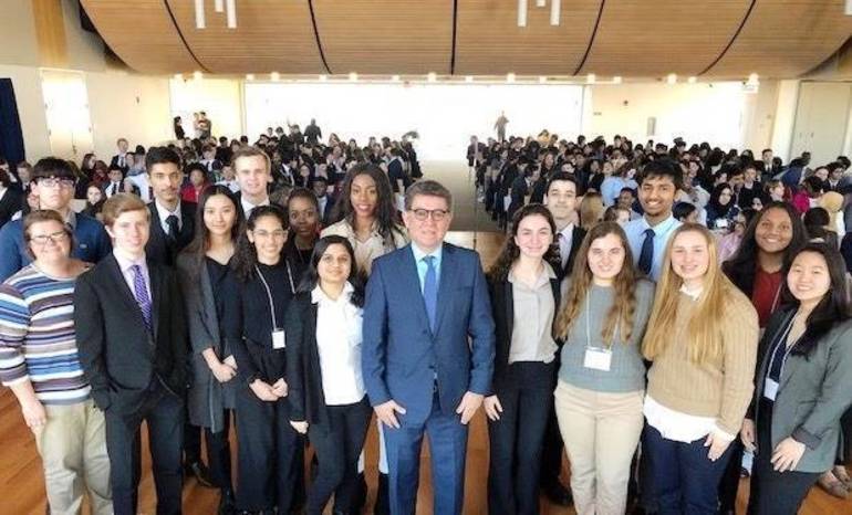 Hasbrouck Heights High School Students Attend 28th Annual Model