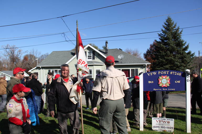 Sparta VFW Hosts Veterans Day Ceremony 'Do Not Let Us Be Used as Tools