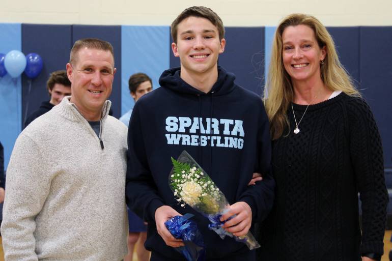 Sparta High School Wrestling Honors Seniors TAPinto