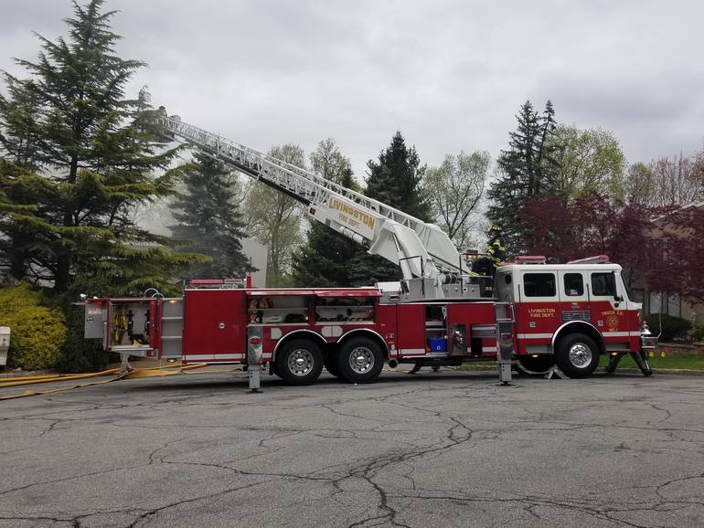 Livingston Fire Department Battles Sunday Afternoon Blaze on Brown