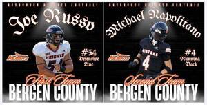 Carousel image 2363118878ed2e13a42d 2024 all bergen county football joe russo and michael napolitano from coach wenzel
