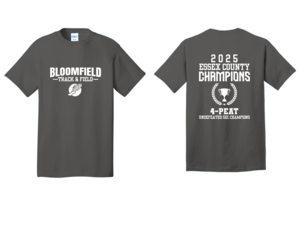 Carousel image 37971900a1c8f2a01f47 2025   bloomfield essex county championships t shirt fundraiser