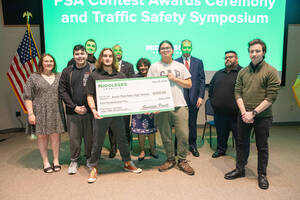 Carousel image 5a7f690f67edcffd6cd5 2025 psa contest second place audio winners   south plainfield high school group photo