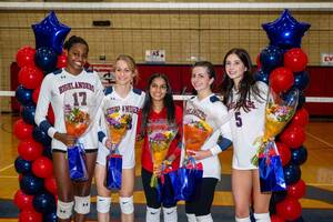 Carousel image 8431b5c8199e7ceb0def 2024 10 28 gl girls volleyball senior night 4028