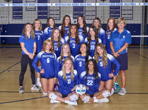 Carousel image 85625a estfield igh chool girls varsity volleyball team