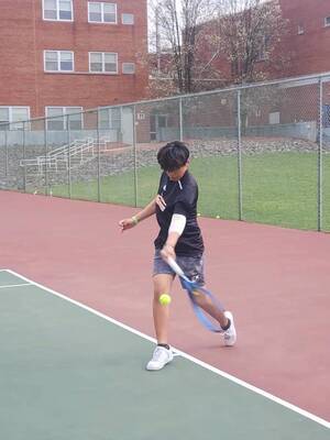 Carousel image 86c48d152be5823dba23 2025 hasbrouck heights boys tennis jordan gongpa from suzanne c