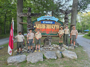 Carousel image 924c8f062d7e73456133 2025 hasbrouck heights boy scouts at camp nobe from craig birth