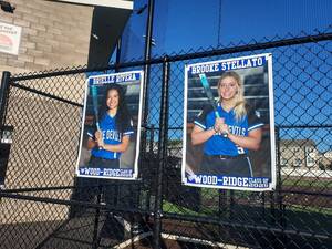 Carousel image bcdfcdbf7a4d7bdef64e 2025 wood ridge softball senior day brielle rivera and brooke stellato