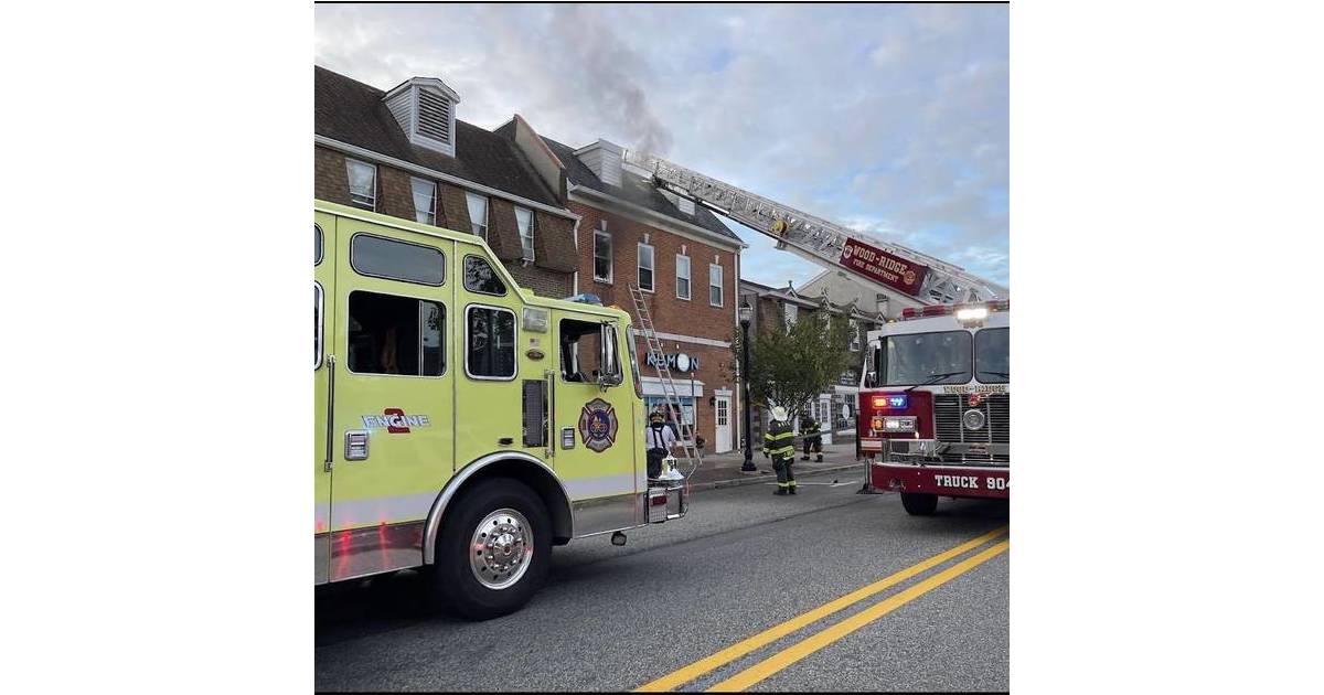 Woman Rescued as Hasbrouck Heights Fire Department Douses Fire in the
