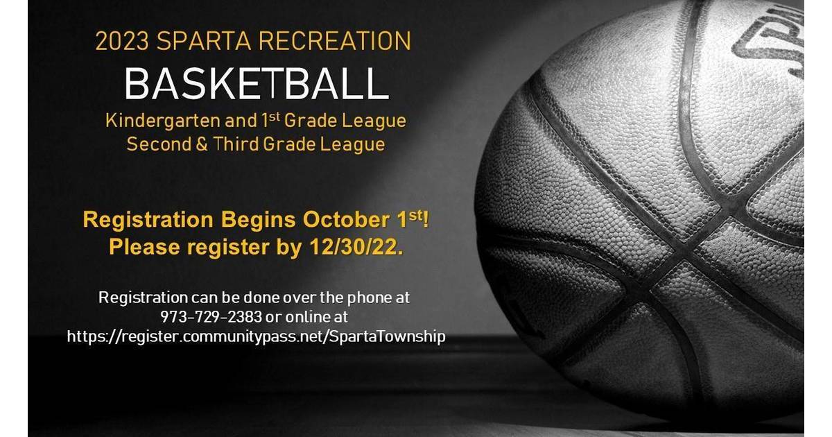 Register for 2023 Sparta Recreation Basketball Sparta, NJ News TAPinto