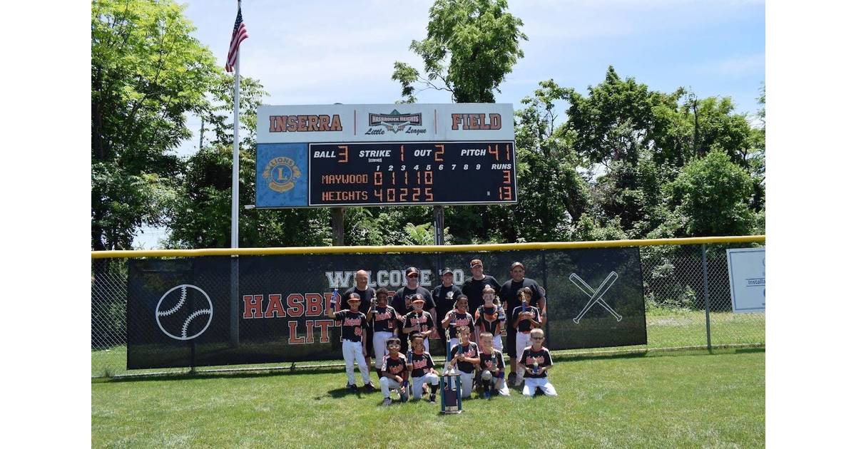 Hasbrouck Heights Little League 8U Team Wins NEBAS Title Hasbrouck