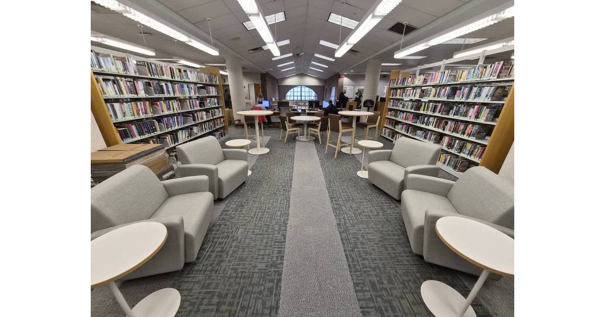 North County Branch Library in Clinton has all-new furniture upstairs ...