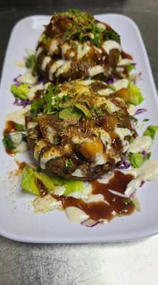 Come in and try Palak Aaloo Tikki at Sonny's Indian Kitchen