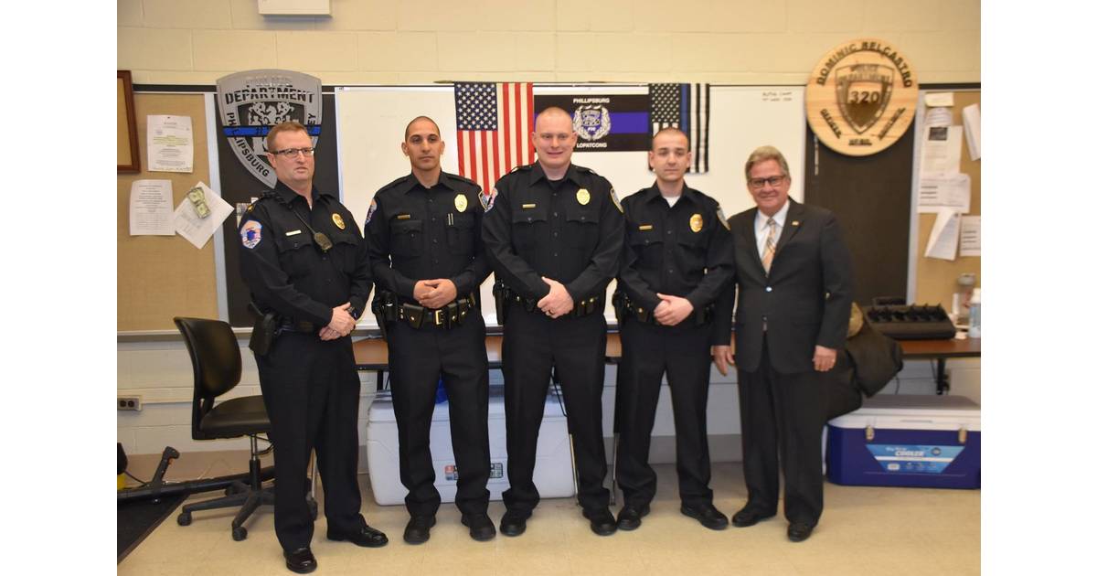 Phillipsburg's Three New Police Officers Phillipsburg, NJ News TAPinto
