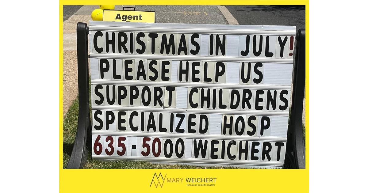 Weichert Realty Hosts "Christmas in July" for Children's Specialized