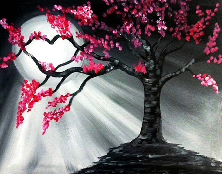 Sip, Paint, Love Valentine's Day Countdown is...... NOW! Painting With