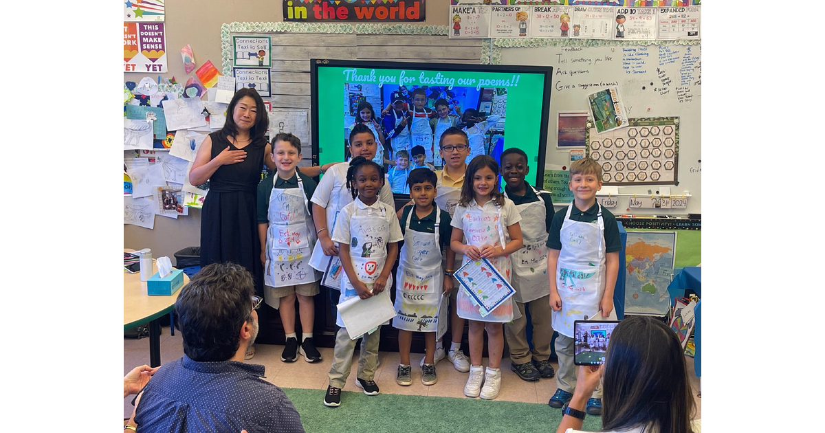 Wardlaw+Hartridge Second GradersShare Original Prose at Poetry Café