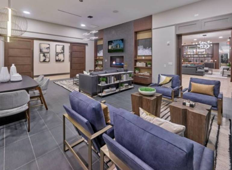 Indoor Amenities Debut at the Atwater on Bogota's Hackensack River