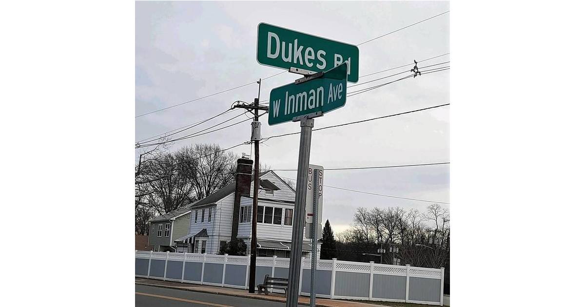 No Injuries in TwoVehicle Accident at Inman and Dukes, Rahway PD Says