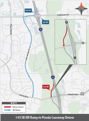 Carousel image 70c16265cc1c8f2be2e9 3 29 i 95 sb off ramp to pineda causeway detour