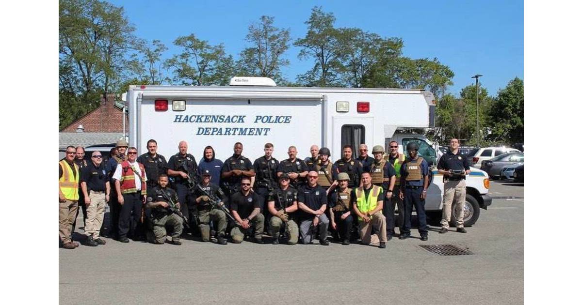 Hackensack Fire and Police Departments Team Up With Veolia Water for