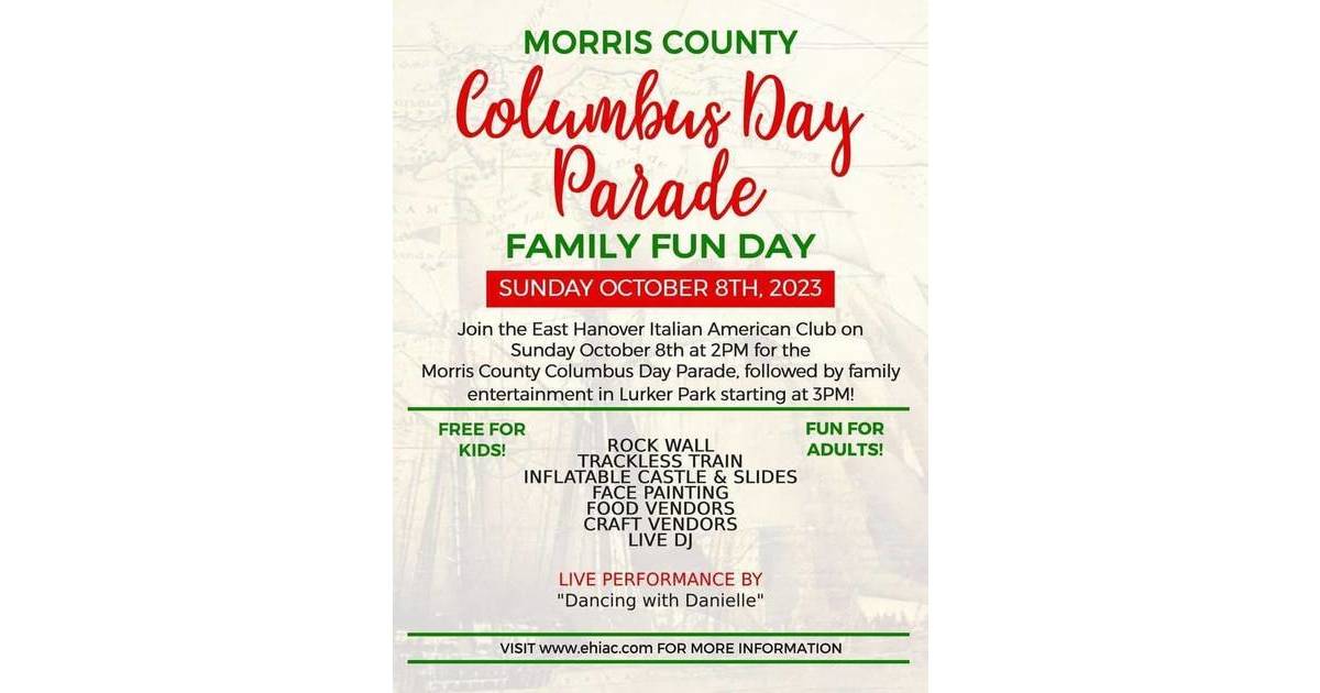 East Hanover Parade on Sunday! Important Information East Hanover