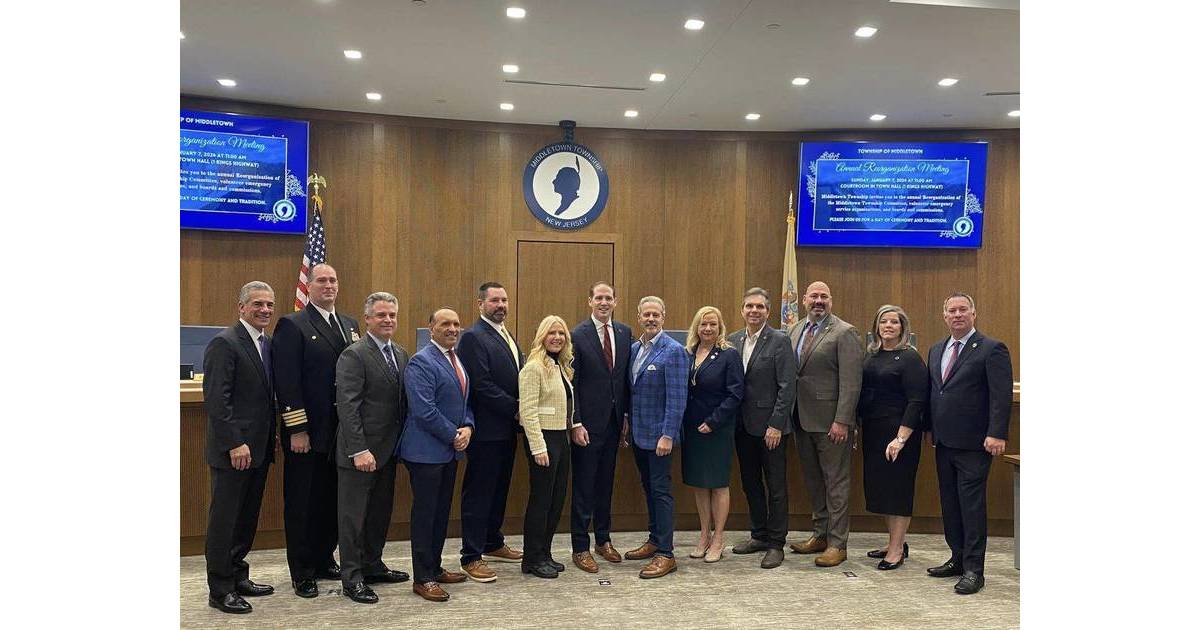 Congratulations to Middletown Mayor Tony Perry, Deputy Mayor Rick