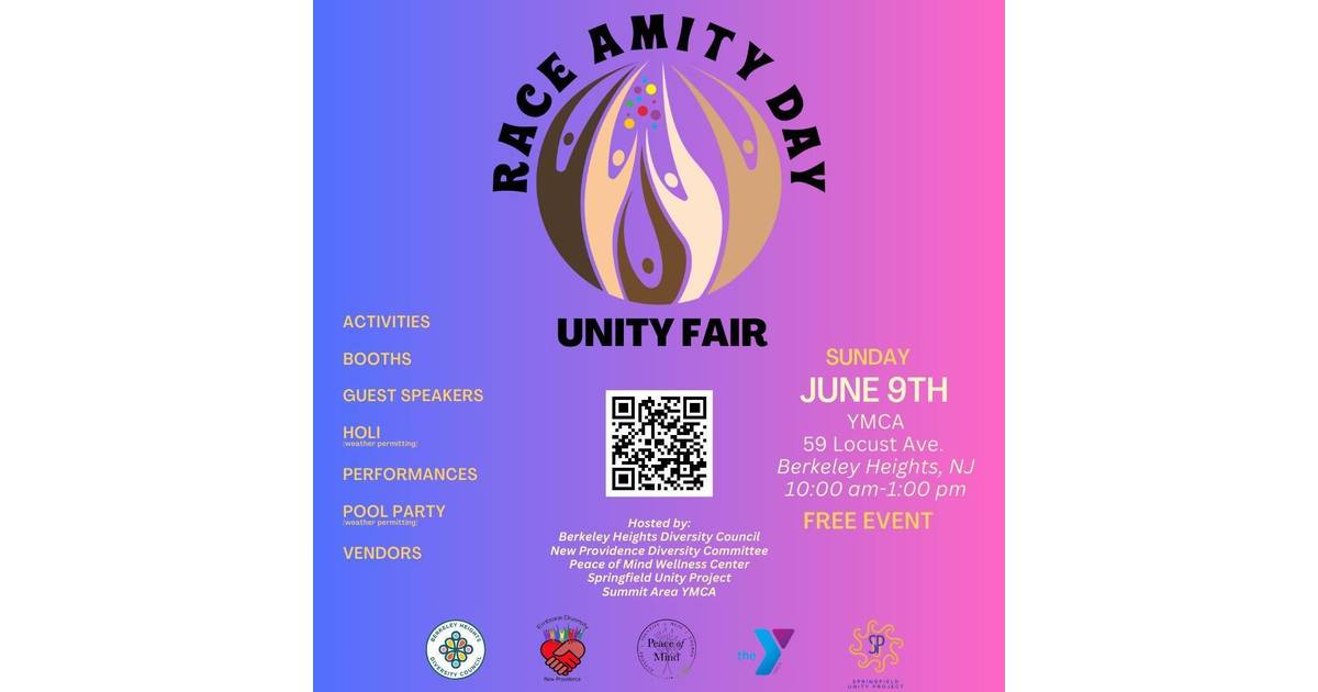 Race Amity Day Unity Fair Set for June 9th | Berkeley Heights, NJ News ...